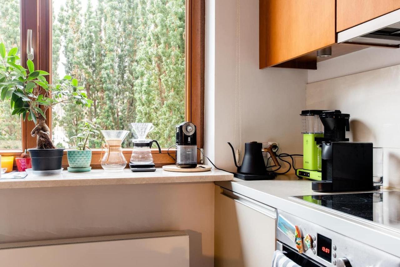 Mokotow, Apartment With Terrace, Greenery And Near The Airport! Warsaw Ngoại thất bức ảnh